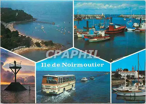 Cartes postales moderne Ile de Noirmoutier la Vendee Touristique