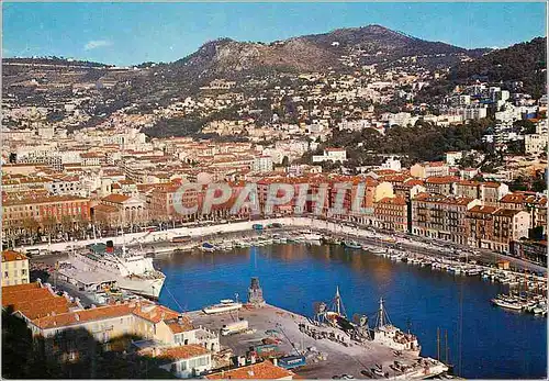 Cartes postales moderne Nice Au Soleil de la Cote d'Azur le Port Bateaux
