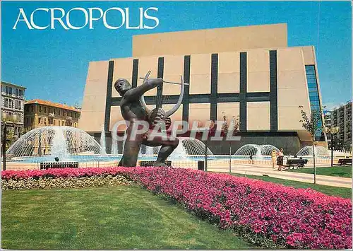 Cartes postales moderne Nice (Alpes Maritimes) Cote d'Azur French Riviera l'Esplande Francis Giordan les Jardins d'Acrop