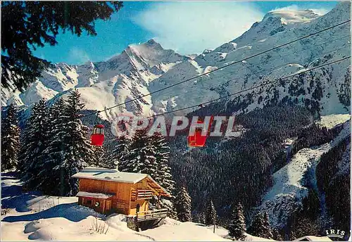 Cartes postales moderne Neige et Soleil Teleferique