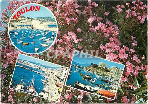 Cartes postales moderne Toulon le Port et le Fort St Louis le Port de Toulon la Mitre Bateaux
