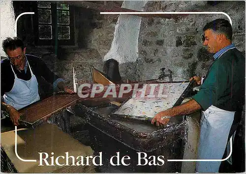Cartes postales moderne Musee Historique du Papier Moulin Richard de Bas Ambert le Couchage