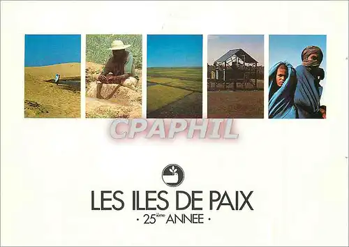 Cartes postales moderne Les Iles de Paix 25eme Annee des Iles de Paix au Tiers Monde pour un Changement en Profondeur