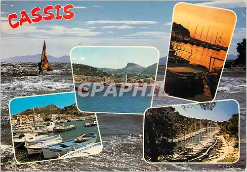 Cartes postales moderne Cassis (Bouches du Rhone) la Cote d'Azur Inoubliable