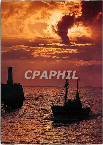 Cartes postales moderne Viens tu Devoiler l'Avenir au Coeur Fatigue qui t'implore Rayon Divin es tu l'Aurore du Jour qui