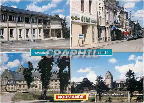 Cartes postales moderne St Sauveur le Vicomte (Manche) Vues Diverses