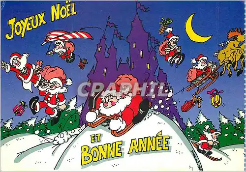 Cartes postales moderne Joyeux Noel et Bonne Annee