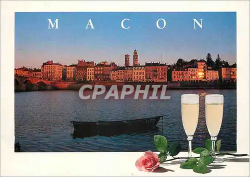 Cartes postales moderne Macon (Saone et Loire) les Quais
