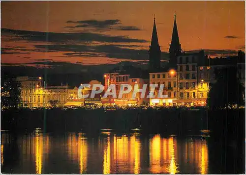 Cartes postales moderne Macon Saone et Loire la Cite Illuminee
