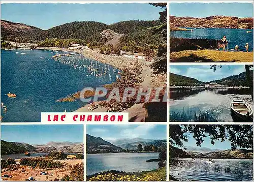 Cartes postales moderne Lac Chambon (P de D) Auvergne alt 877m sup 60ha prof 6m Site Magnifique