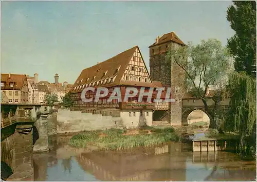 Cartes postales moderne Nurnberg Weinstadel und Henkersteg