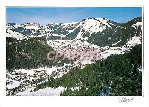 Cartes postales moderne Chatel Haute Savoie alt 1200 2200m Station des Portes du Soleil