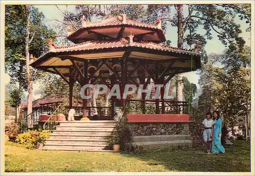 Cartes postales moderne Nha Mat Tren Doi Cay Pavillon de Repos sur la Colline des Plantes