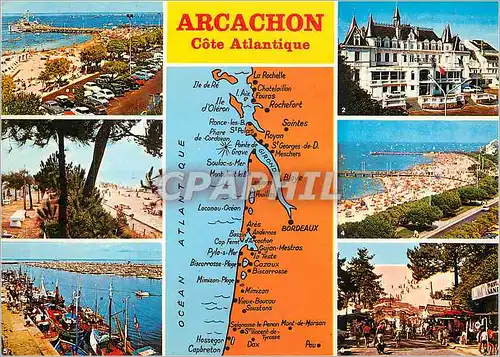 Cartes postales moderne Arcachon (Gironde) Le Bassin d'Arcachon Cote Atlantique Couleurs et Lumiere de France