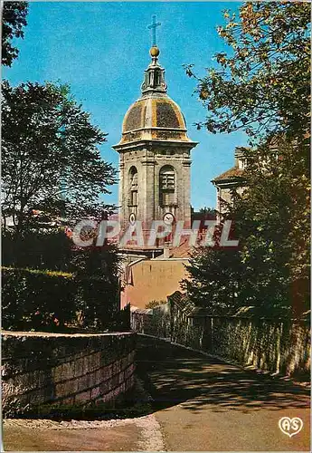 Moderne Karte Besancon (Doubs) La Franche Comte Pittoresque la Cathedrale St Jean vue depuis la Montee vers la