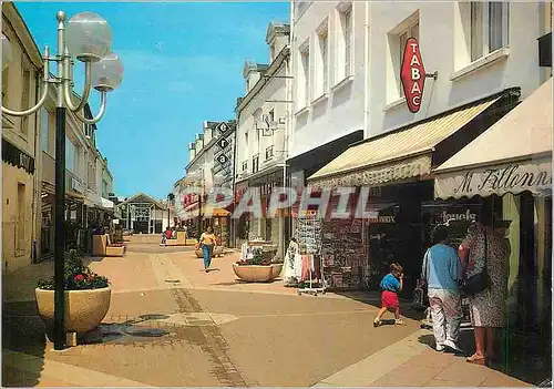 Moderne Karte Challans (Vendee) La Rue Pietonne