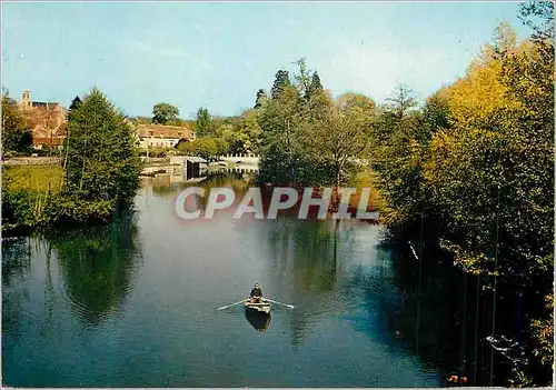 Moderne Karte Belabre (Indre) Rives de l'Anglin