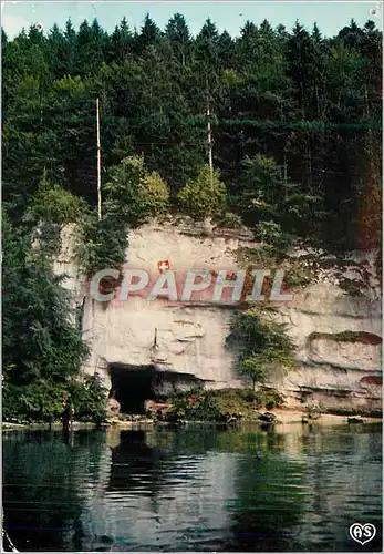 Cartes postales moderne Le Saut du Doubs Frontiere Franco Suisse La Franche Pittoresque