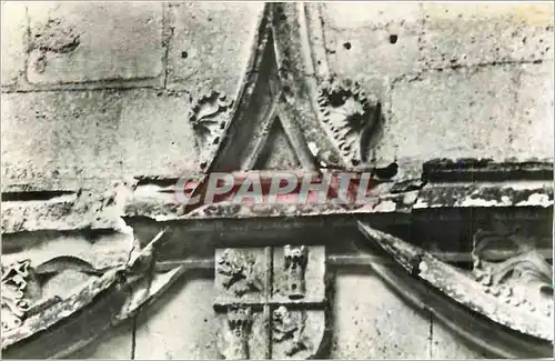 Cartes postales moderne Chateau de l'Herm a Rouffignac (Dordogne) Detail d'une Cheminee aux armes des Calvimont