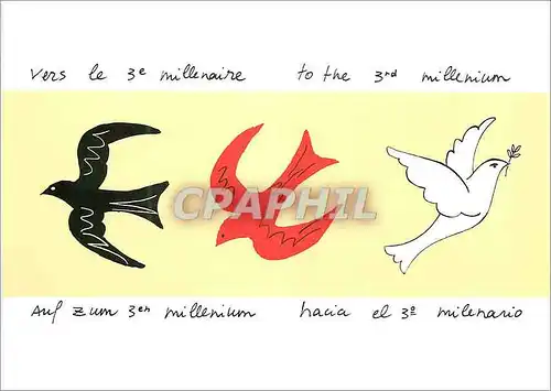 Cartes postales moderne Meilleurs V�ux Oiseaux