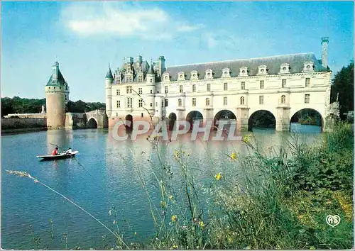 Cartes postales moderne Chenonceau (I et L) Chateaux de la Loire Vue d'ensemble du Chateau