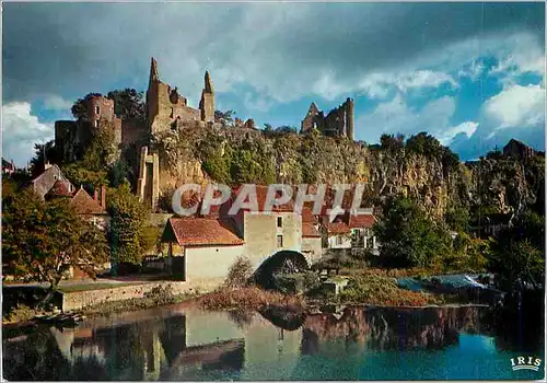 Cartes postales moderne Angles sur l'Anglin  Vallee de l'Anglin La Vienne Touristique Les Ruines du Chateau XIe XIIe Sie