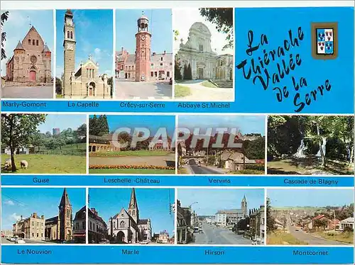 Cartes postales moderne La Thierache Valle de la Serre (Aisne France) Marly Gomont La Capelle Crecy sur Serre