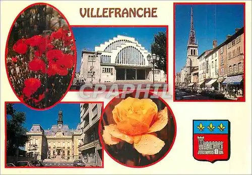 Cartes postales moderne Villefranche en Beaujolais (Rhone)