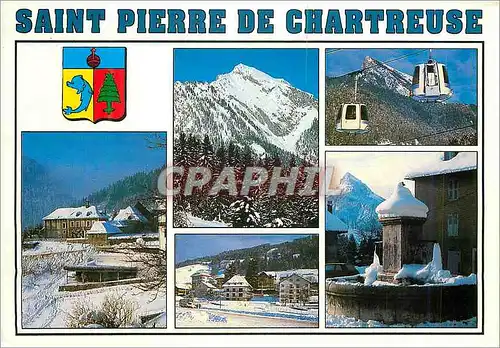 Cartes postales moderne Saint Pierre de Chartreuse (Isere) Altitude 900 1800 metres