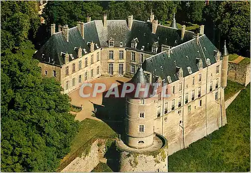 Moderne Karte Chateau de Chateauneuf sur Cher Chateau du Coeur de la France Chateau du XVIe Siecle