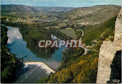 Cartes postales moderne Prayssac La Vallee du Lot Terre des Merveilles Vue du Chateau de Belaye