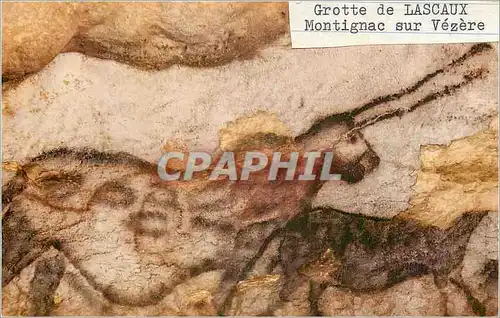 Cartes postales moderne Montignac sur Vezere (Dordogne) Grotte de Lascaux Animal Fantastique dit La Licorne