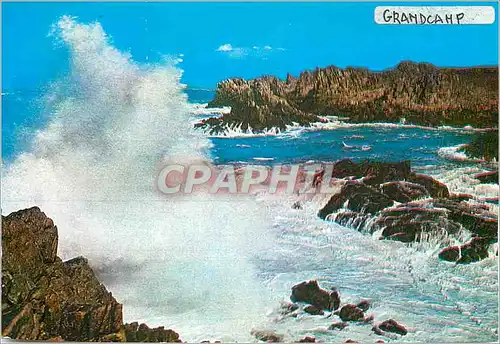 Cartes postales moderne Grandcamp Effet de Vague