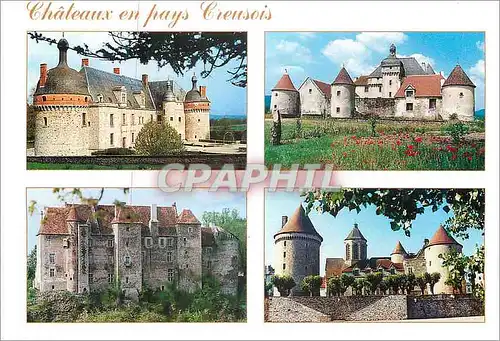 Cartes postales moderne Vacances en Creuse Chateaux Creusois Saint GERmain Beaupre Theret Boussac Bourganeuf