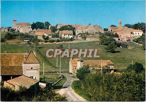 Moderne Karte Taize (S et L) Village avec Eglise Romane (XIIe S)