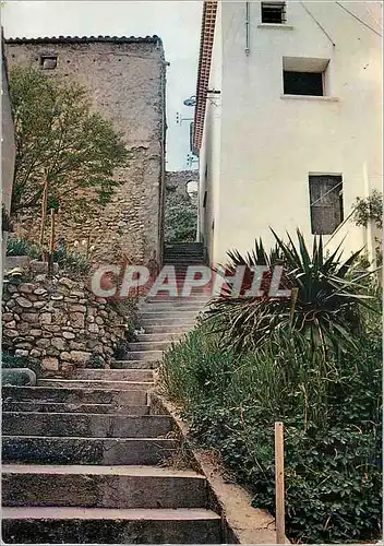 Moderne Karte Puimichel Escaliers Montant a Saint Elzeard