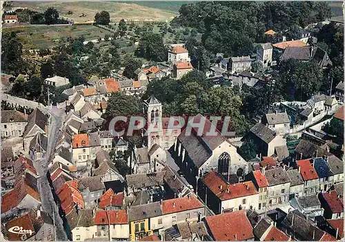 Moderne Karte Louvres Vue Generale aerienne