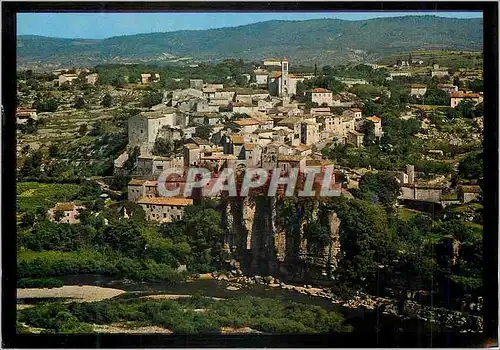 Cartes postales moderne Balazuc Vue du Pittoresque Village dominant la Vallee de l'Ardeche