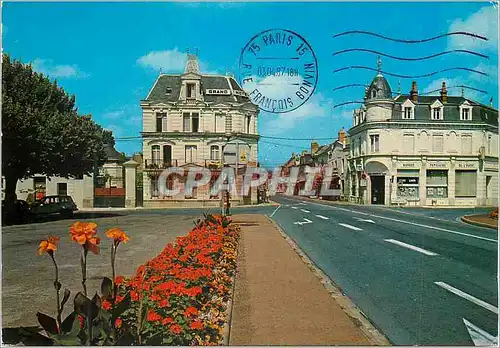 Moderne Karte Chateau du Loir (Sarthe) La Rue Principale