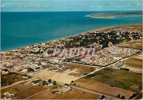 Moderne Karte Hauteville sur Mer (Manche) Vue Generale aerienne