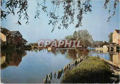 Cartes postales moderne Coemont (Sarthe) Le Moulin et le Loir
