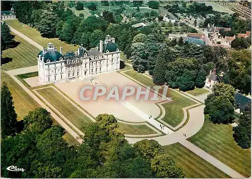 Cartes postales moderne Cheverny (L et Ch) Vue aerienne Le Chateau