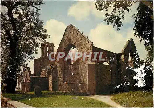 Cartes postales moderne Au Pays Bigouden Pont L'Abbe l'ancienne Eglise de Lambourg XIVe S