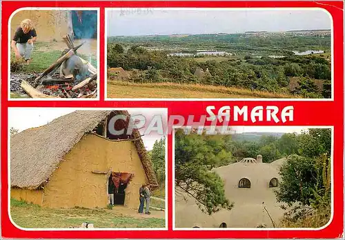 Cartes postales moderne Samara (Somme) Picardie La Chausse Tirancourt le plus Grand Parc Archeologique de France