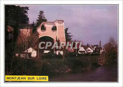 Moderne Karte Mont Jean sur Loire (Maine et Loire)