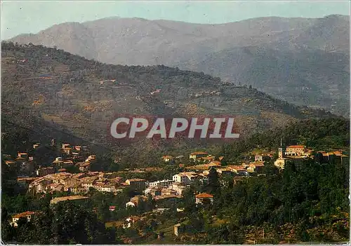 Moderne Karte Jaujac (Ardeche) Vue Generale