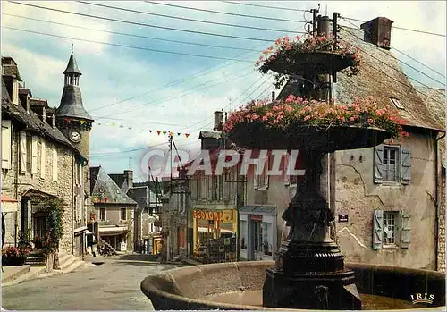 Moderne Karte Meymac (Correze) Altitude 702 m Station Climatique Economa