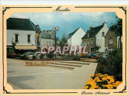 Moderne Karte Muzillac (Morbihan) Le Centre Ville