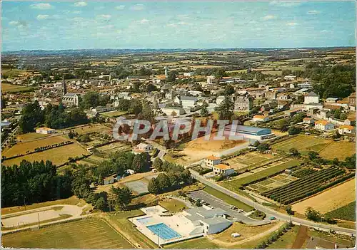 Cartes postales moderne La Chatigneraie (Vendee) Vue Generale et Salle Omni Sports Piscine et Stade
