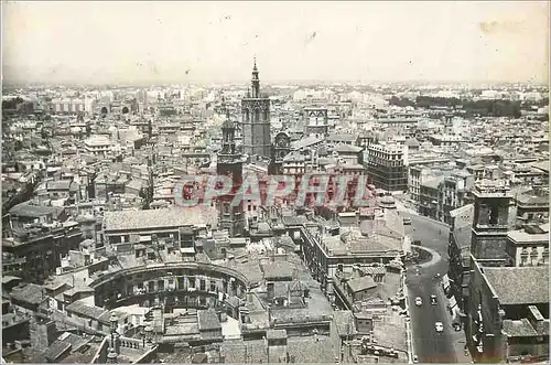 Moderne Karte Valencia Vue Partielle